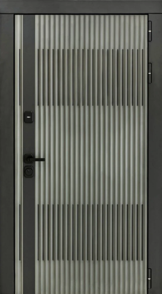 Входная дверь ДвериПРО Elfy ФЛЗ-603 Бетон снежный DPRO200502 внешняя сторона