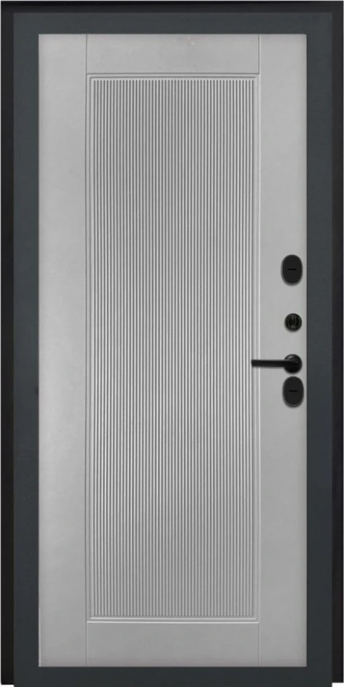 Входная дверь ДвериПРО Д-68 ПВХ 10мм Астрод Velutto Grigio DPRO221187 внутренняя сторона