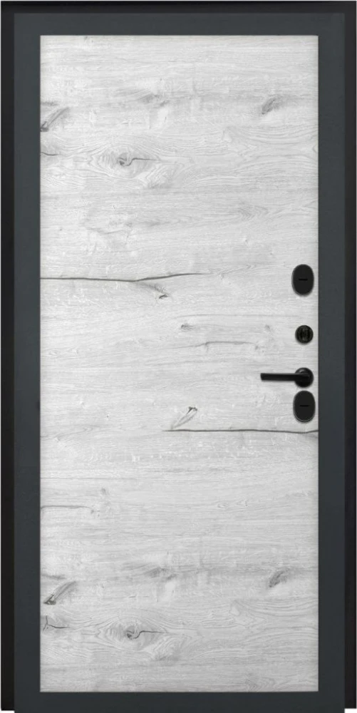 Входная дверь ДвериПРО L-43 Без фрезеровки Дуб арктик горизонт DPRO204736 внутренняя сторона