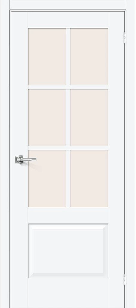 Фото Межкомнатная дверь Прима-13.0.1 White Silk BR5544